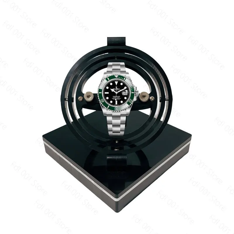 Non-magnetic creative design, three-dimensional watch shaker, suitable for mechanical watch rotator, fully automatic winding