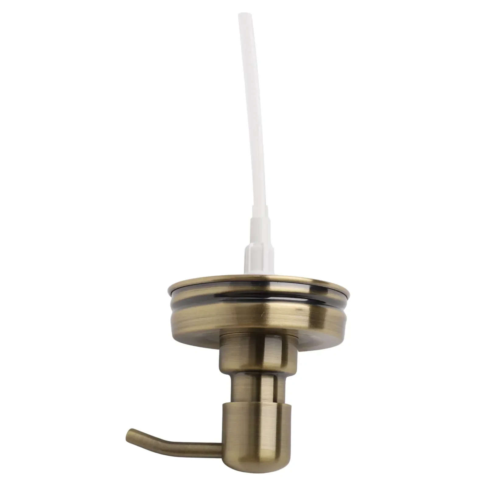 Bathroom Gadgets Press Pump Head Stainless Steel Bottle Cap Soap Dispenser Covers Anti-Rust Kit Pump Head Shampoo Press Nozzle