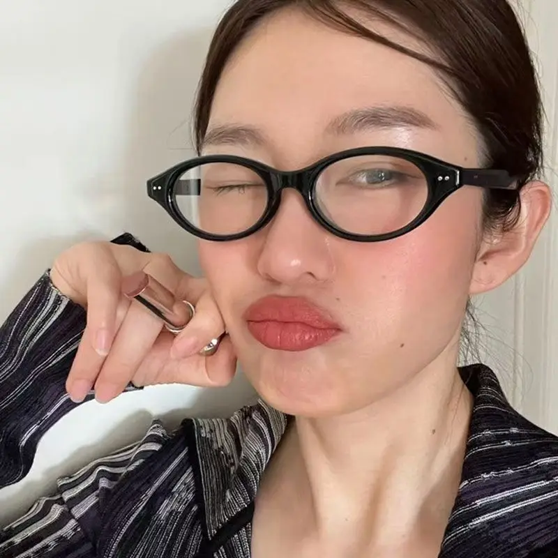 New New Women Retro Cat Eye Glasses Y2K Girls Candy Color Frame Glass Eyewear Decorative Computer Anti-blue Eyeglasses - Aliexpress Deal