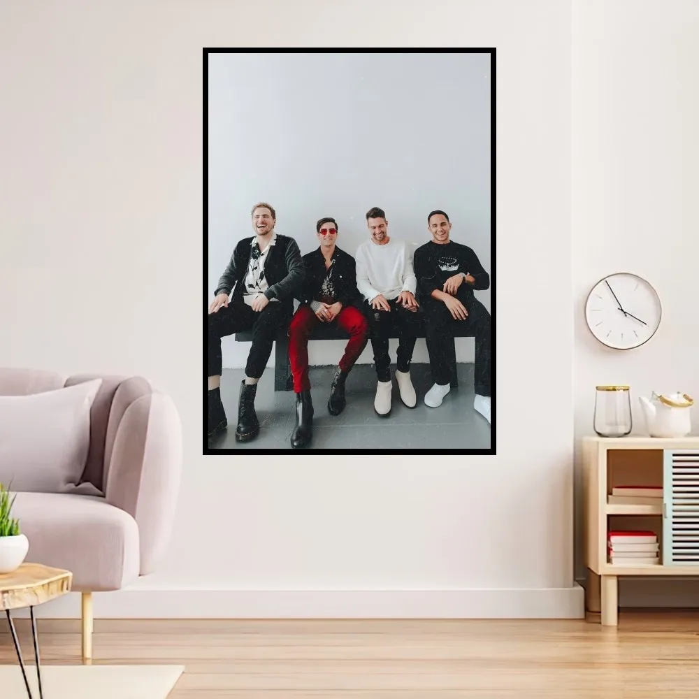 Band Big Time Rush BTR Poster Prints Wall Painting Bedroom Living Room Decoration Office Small