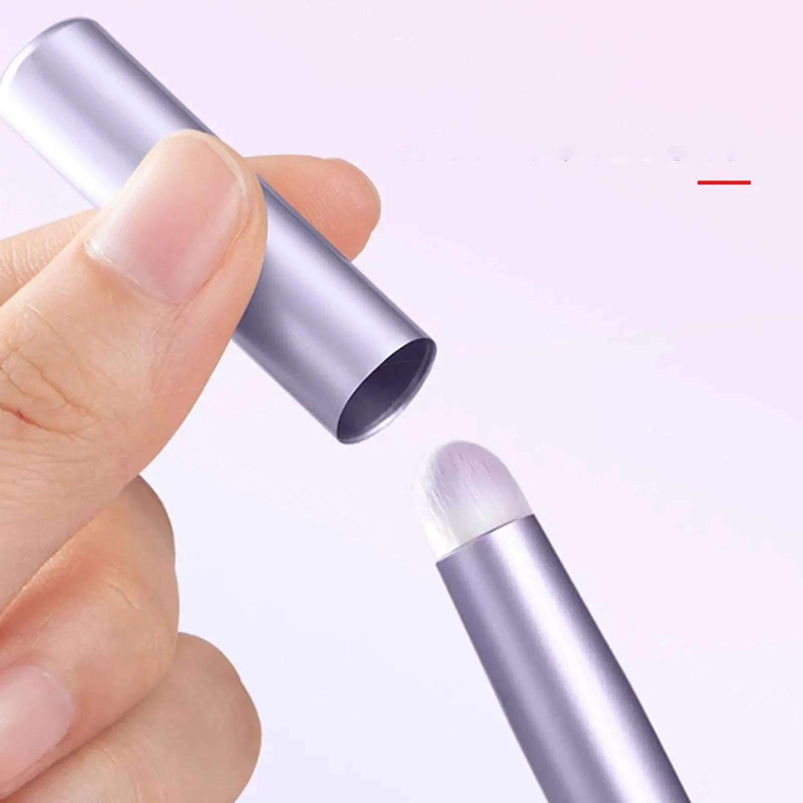 Pincel de batom Pincel de maquiagem labial sob maquiagem dos olhos apresenta pincel corretivo labial