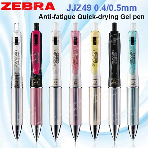 Zebra SARASA Dry Gel Pen JJZ49 Anti-fatigue Airfit Grip Quick-drying Writing Pens School Office Accessories Japanese Stationery