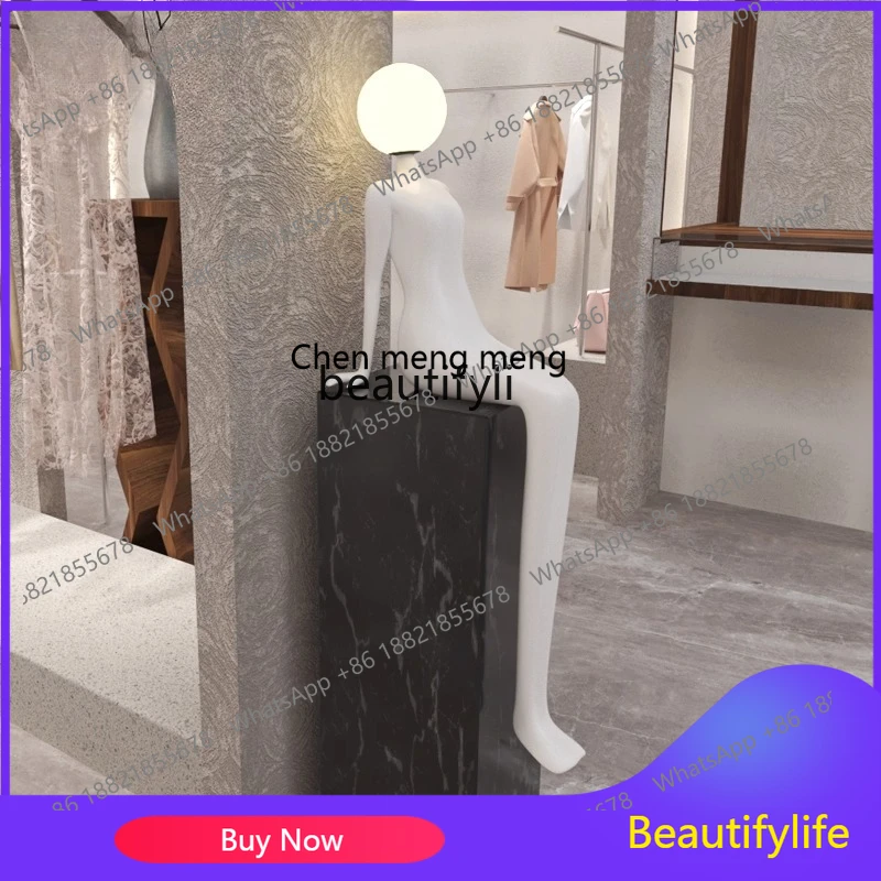 

X k178 4050 ss New Sculpture Floor Lamp Creative Exhibition Hall Sales Office Fiberglass Large Decorative Ornament