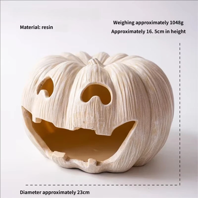Resin Pumpkin Lantern Halloween Decorations Shopping Mall Meichen Window Ornaments Indoor/Outdoor New Arrivals