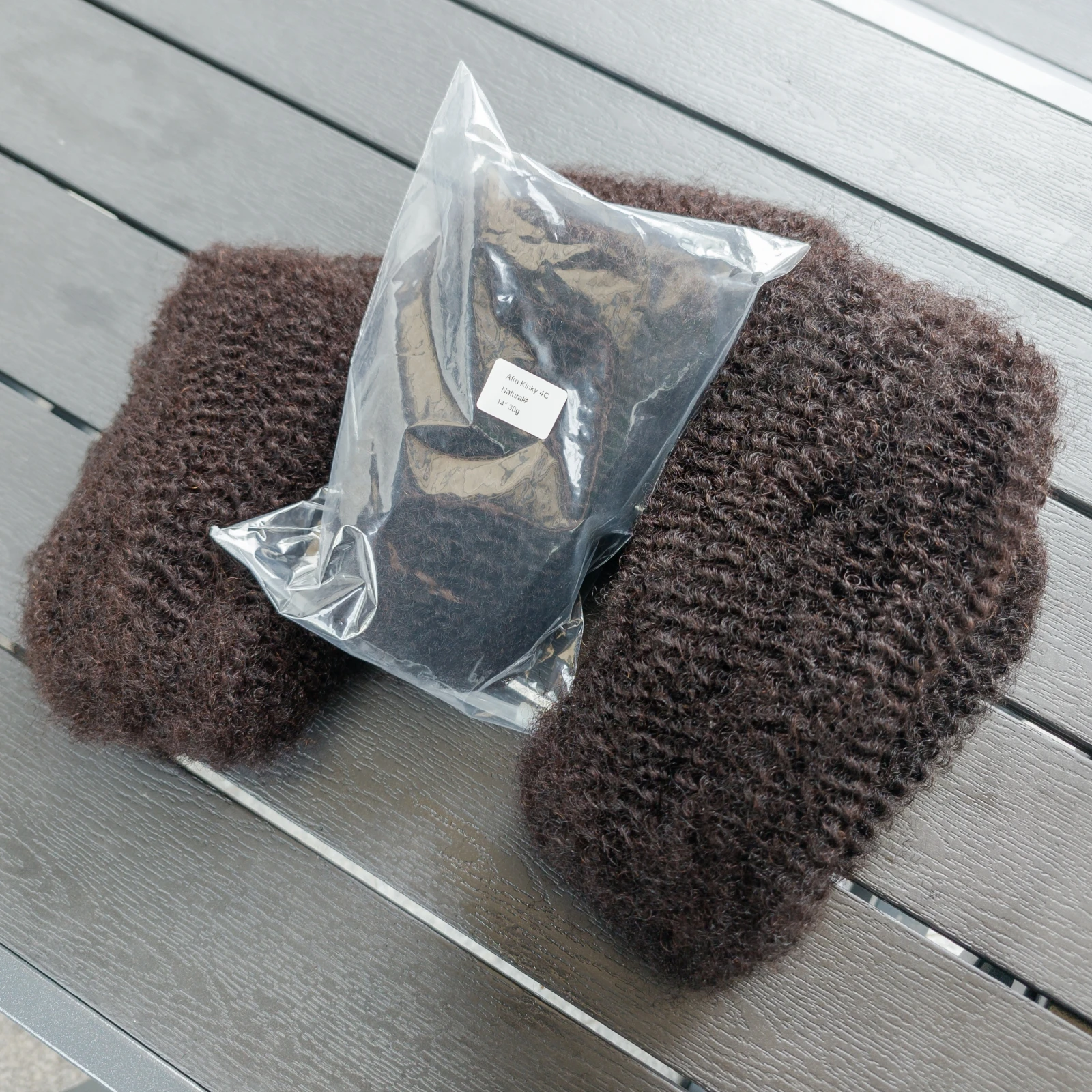 

10-18 Inch Bulk Hair for Braiding 30/50g Afro Kinky Curly Remy Human Hair Extensions No Wefts for Mini Twists Braids Natural 1B#