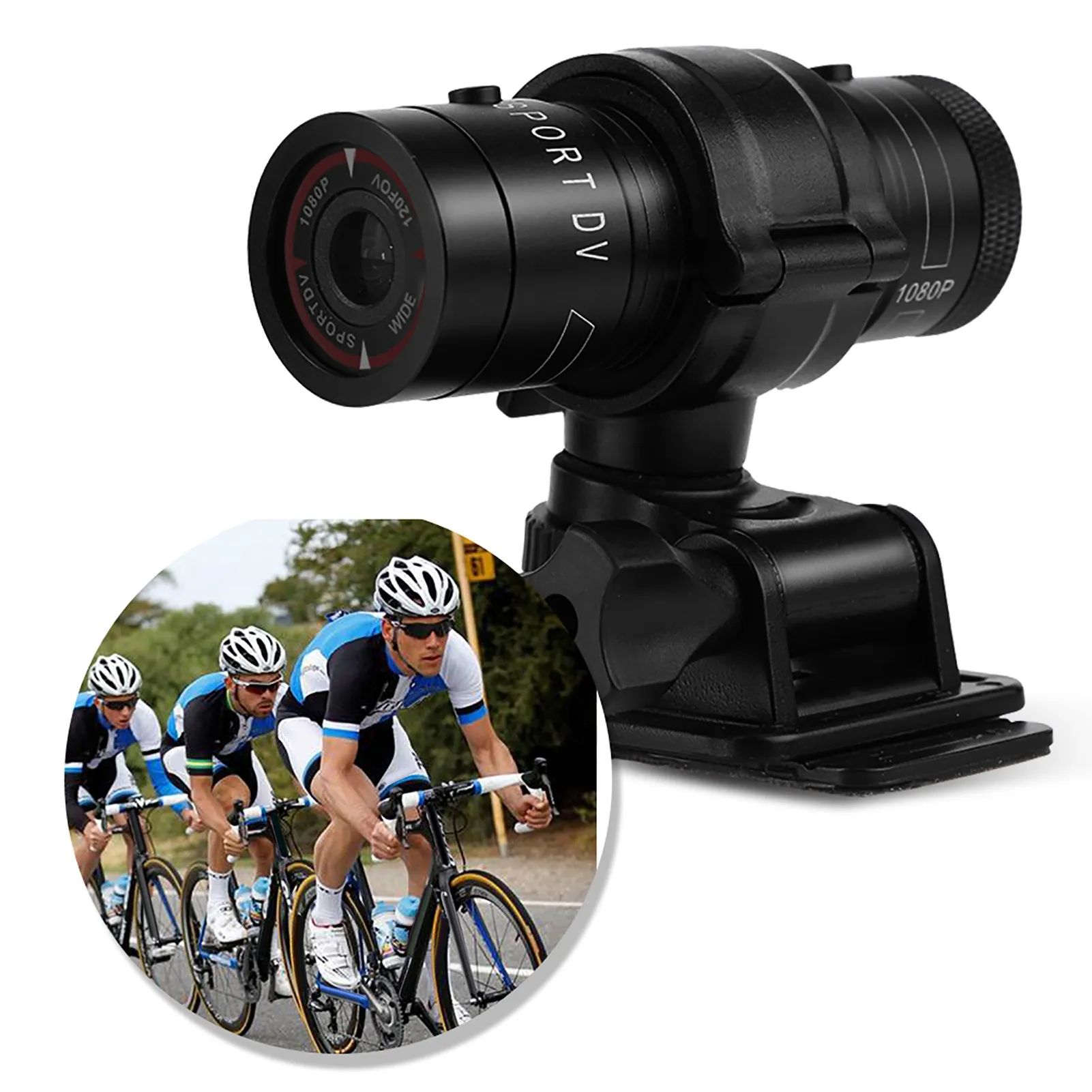 Mini Portable Full HD 1080P Waterproof Bike Car Outdoor Sports DV Video Camera