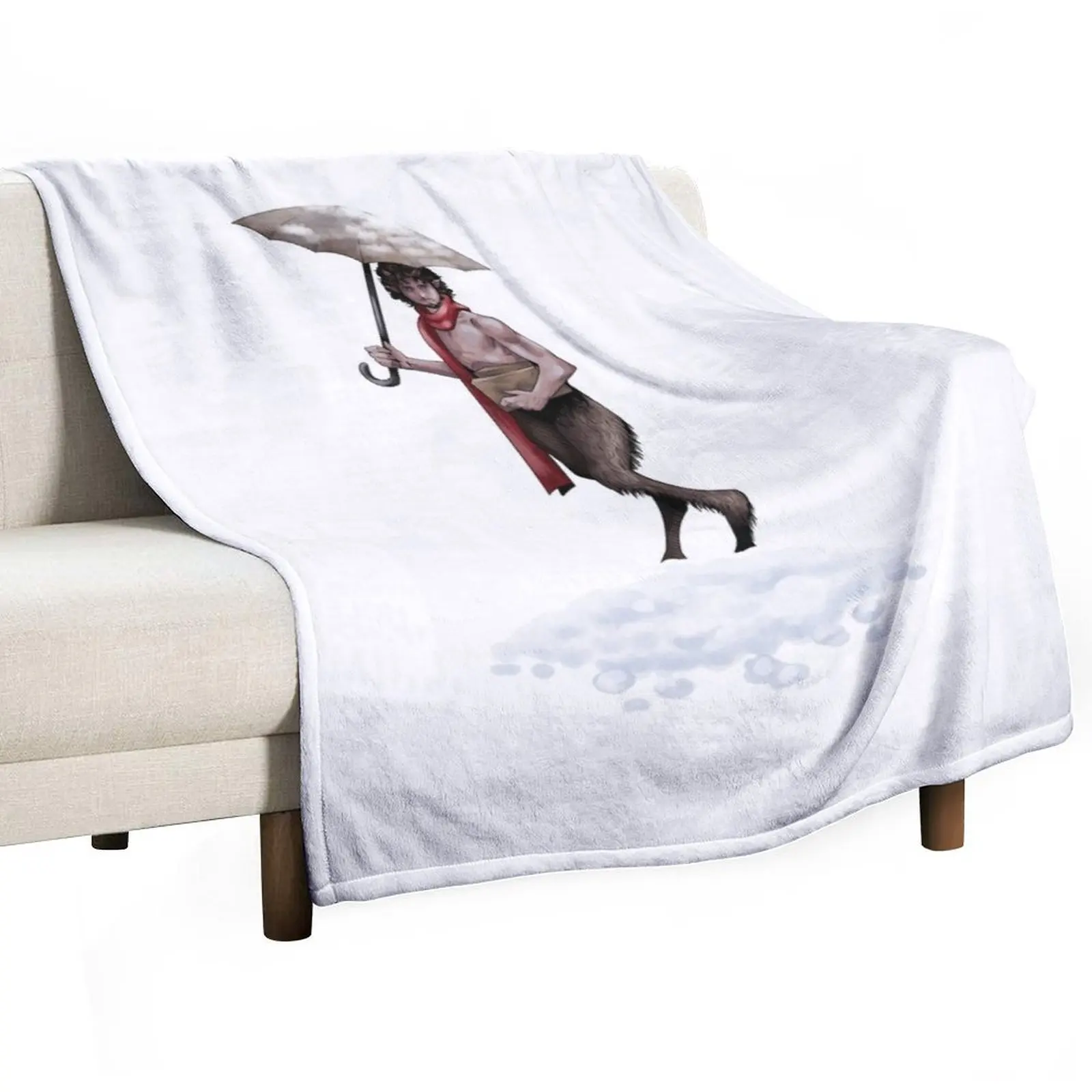 

Mr Tumnus from Narnia Throw Blanket Luxury Designer Kid'S Blankets