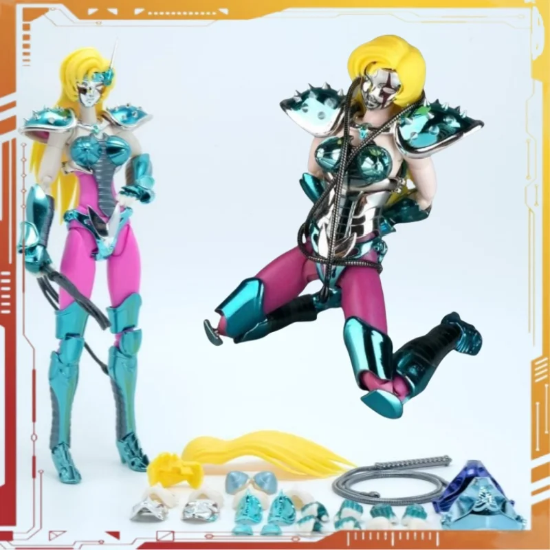 

GoodTony Saint Seiya Миф Ткань Бронза EX Хамелеон Июнь Сплав Мобильная Фигурка Рыцари Зодиака Серебряная Модель Игрушки Подарки