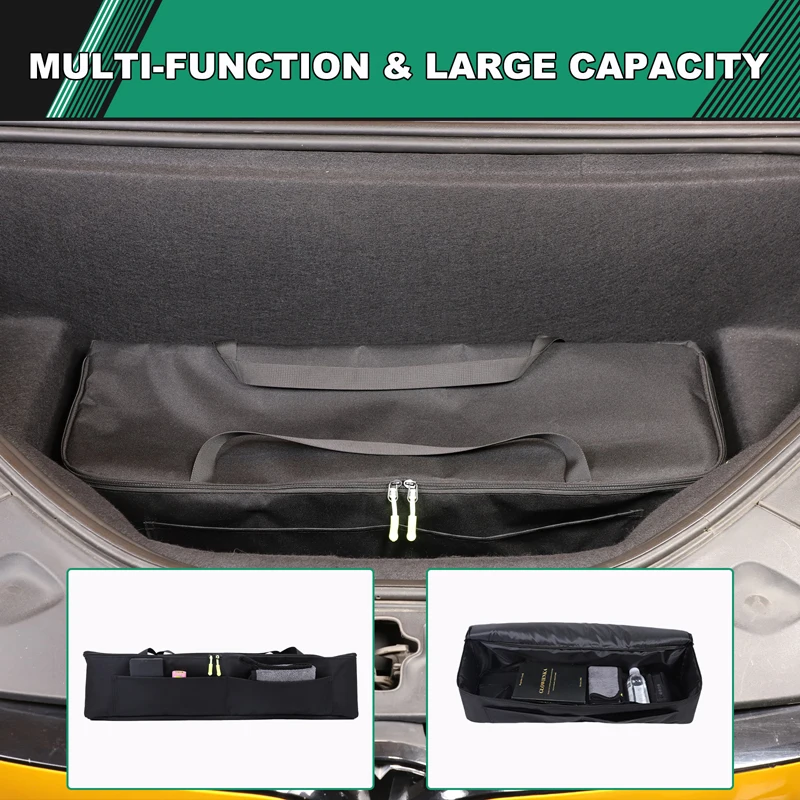 For 2014+ Tesla Model S front trunk storage bag, car hood front trunk storage bag, tool storage bag, auto accessories