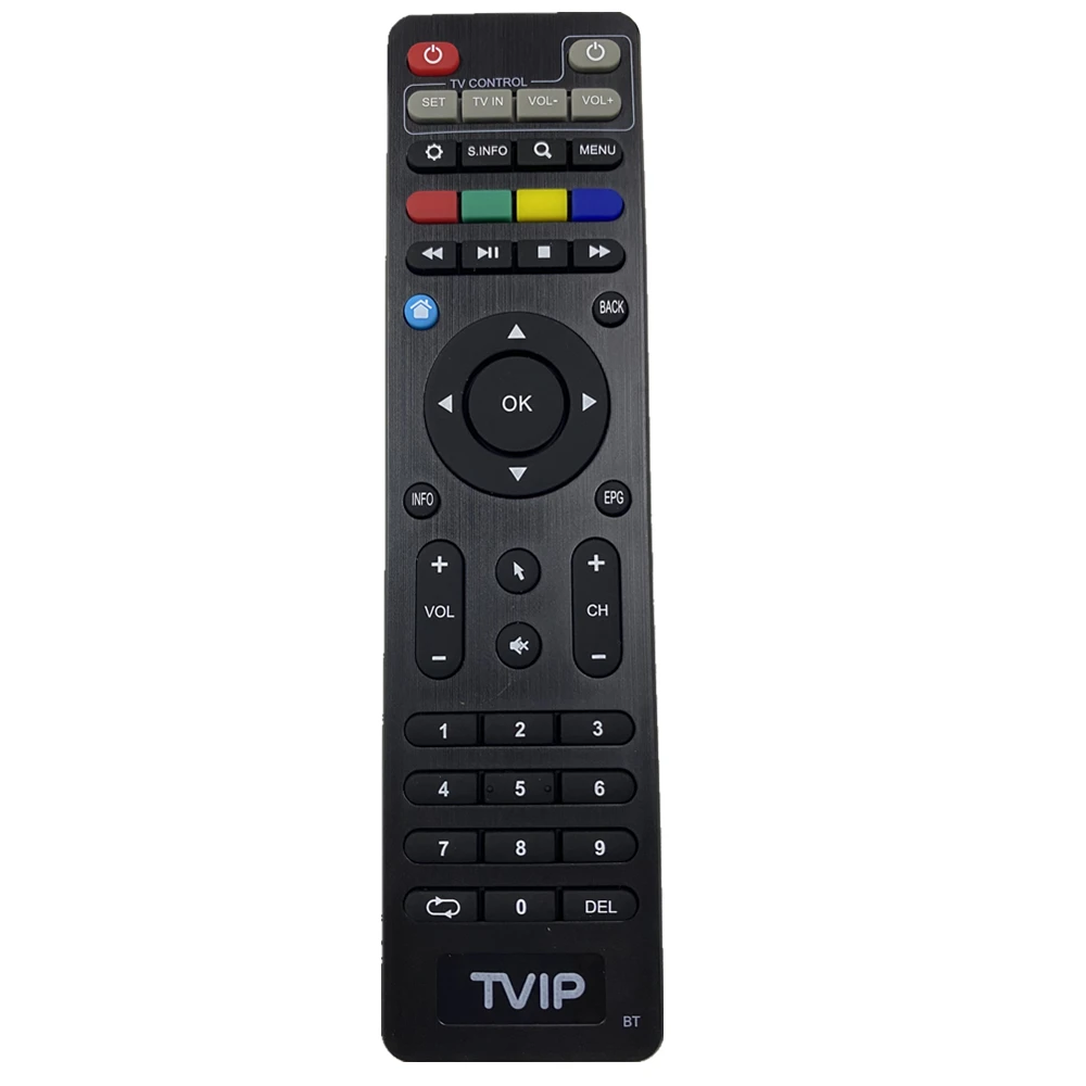 Factory TVIP BT Remote Control with Bluetooth for tvip 410 412 525 530 605 705 706 IP TV Box Satellite Receiver