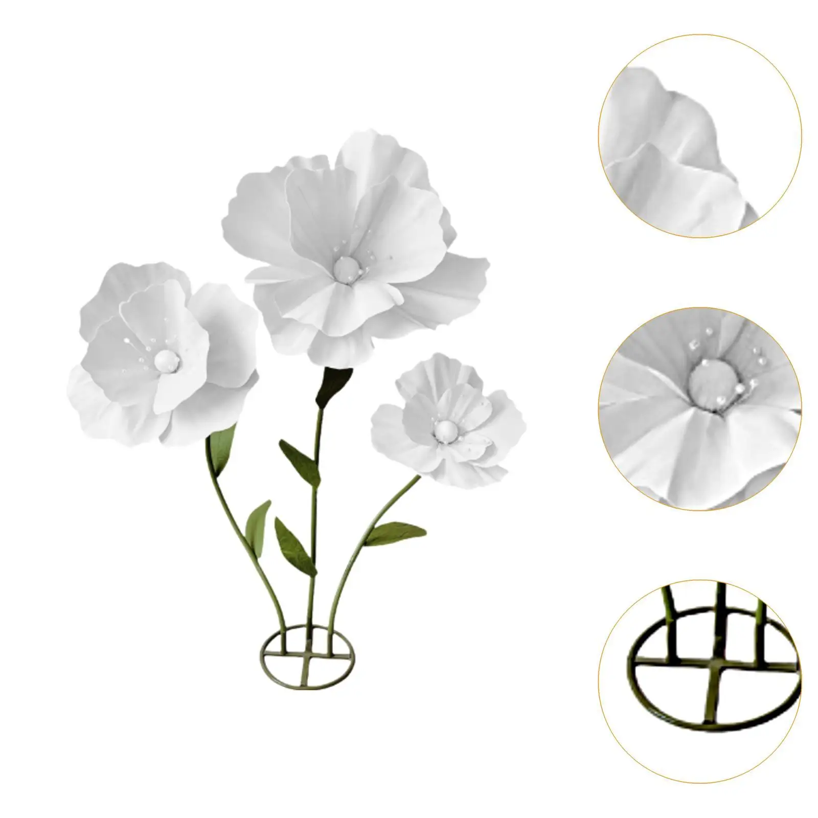 

Wedding Giant Flowers for Decoration Lifelike Decorative Floral Swags for Birthday Parties Wedding Showers Ceremony Party Decor