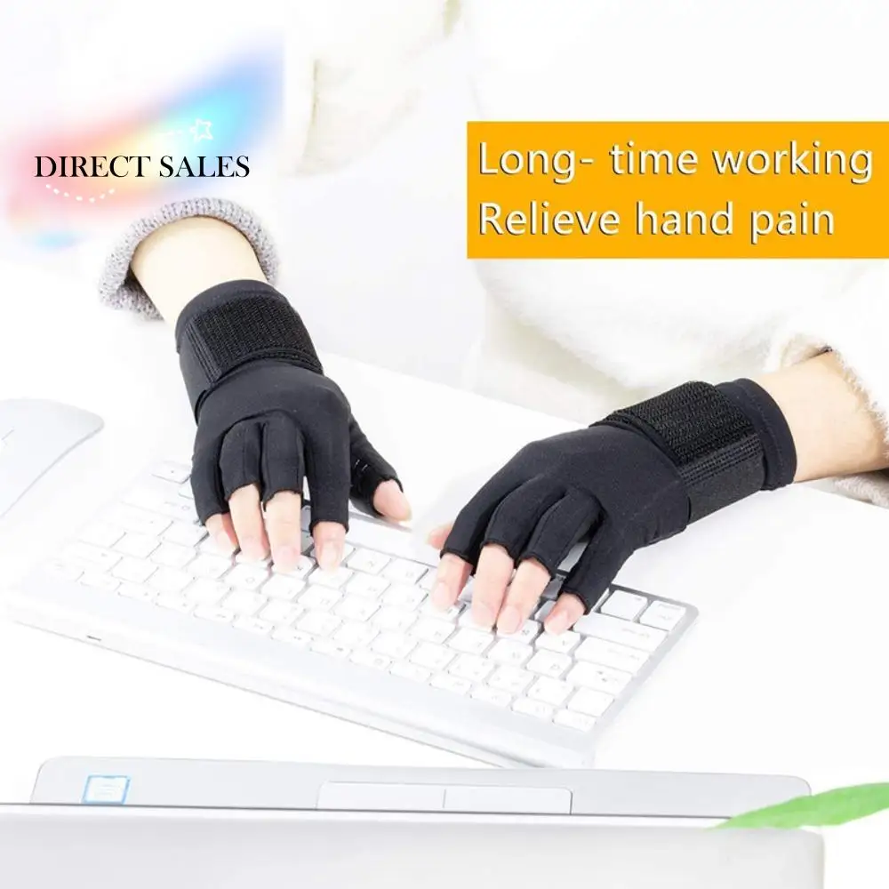 

Sunscreen Breathable Silicone Non-slip Gloves Strappy Wear-resistant Half-finger Gloves Copper Fiber Bike Gloves Bicycle