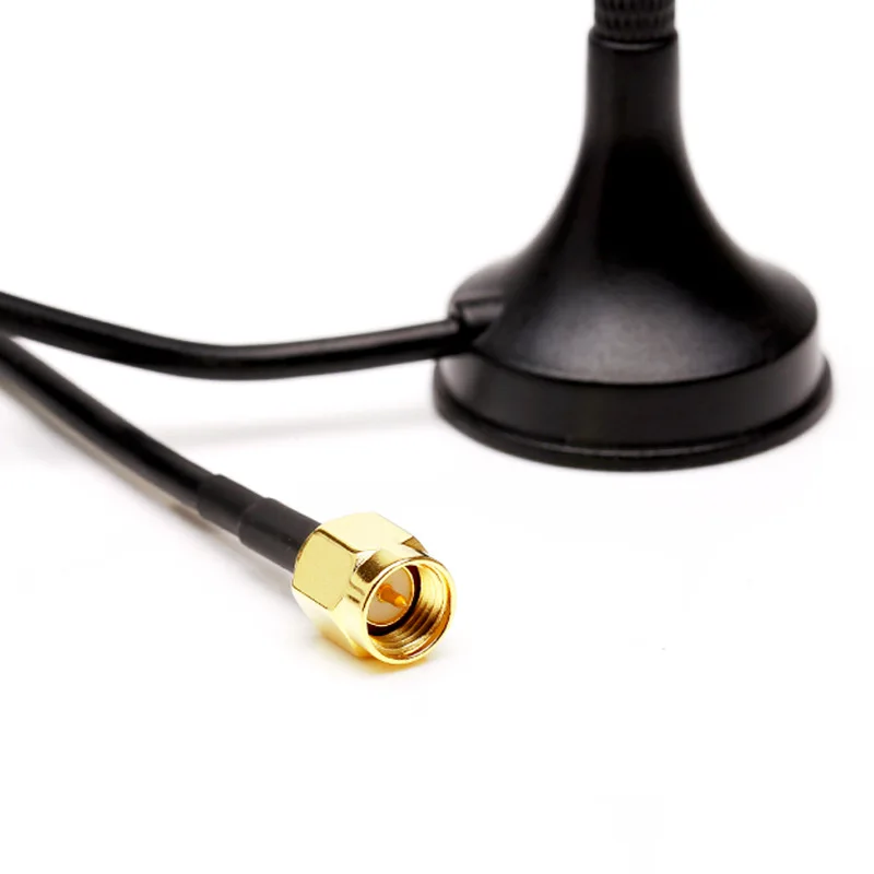 GSM 4G 5G Magnetic Antenna 600-6000Mhz 15dBi SMA Male with 3M Cable 2.4G 5..8G Wifi Antenna for Modem Wireless Router