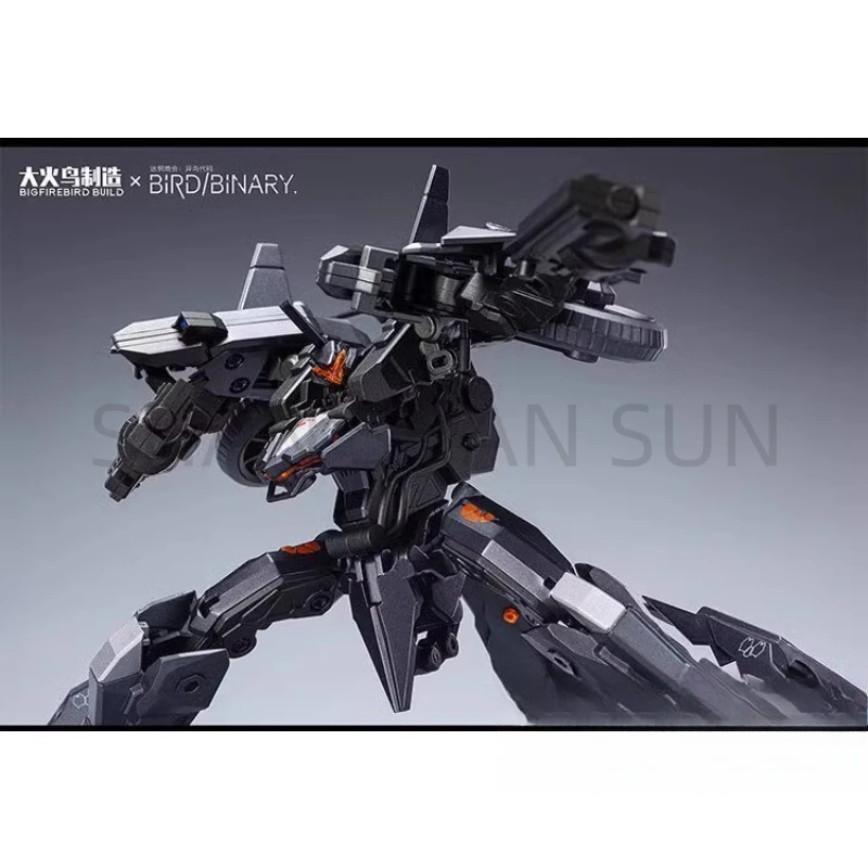 [IN STOCK] BigFirebird Build Transformation GOLDEN CROW-FOUREYES V-02 V02 Movable Alloy Finished Product Action Figure