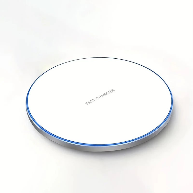 15W Desktop LED Draadloze Oplaadpad Telefoonhouder voor iPhone 17 16 15 14 13 Pro Max Samsung Xiaomi Inductie Snelladend Standaard