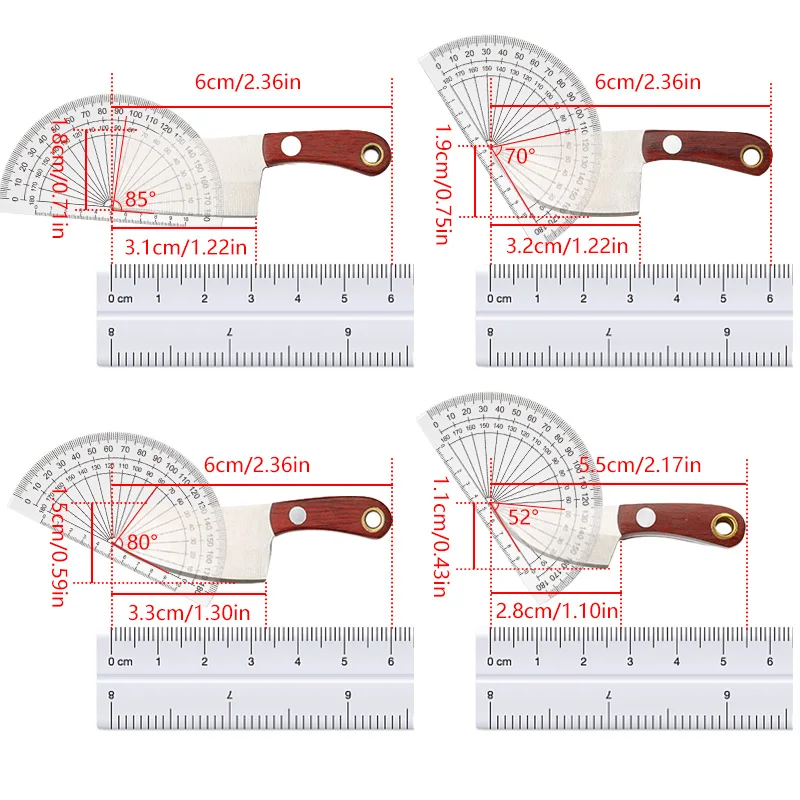 Portable Mini Kitchen Knives Keychain Pendant Outdoor Camping Cleaver Peeler Cutter Pocket Knife Stainless Steel Cutting Tools