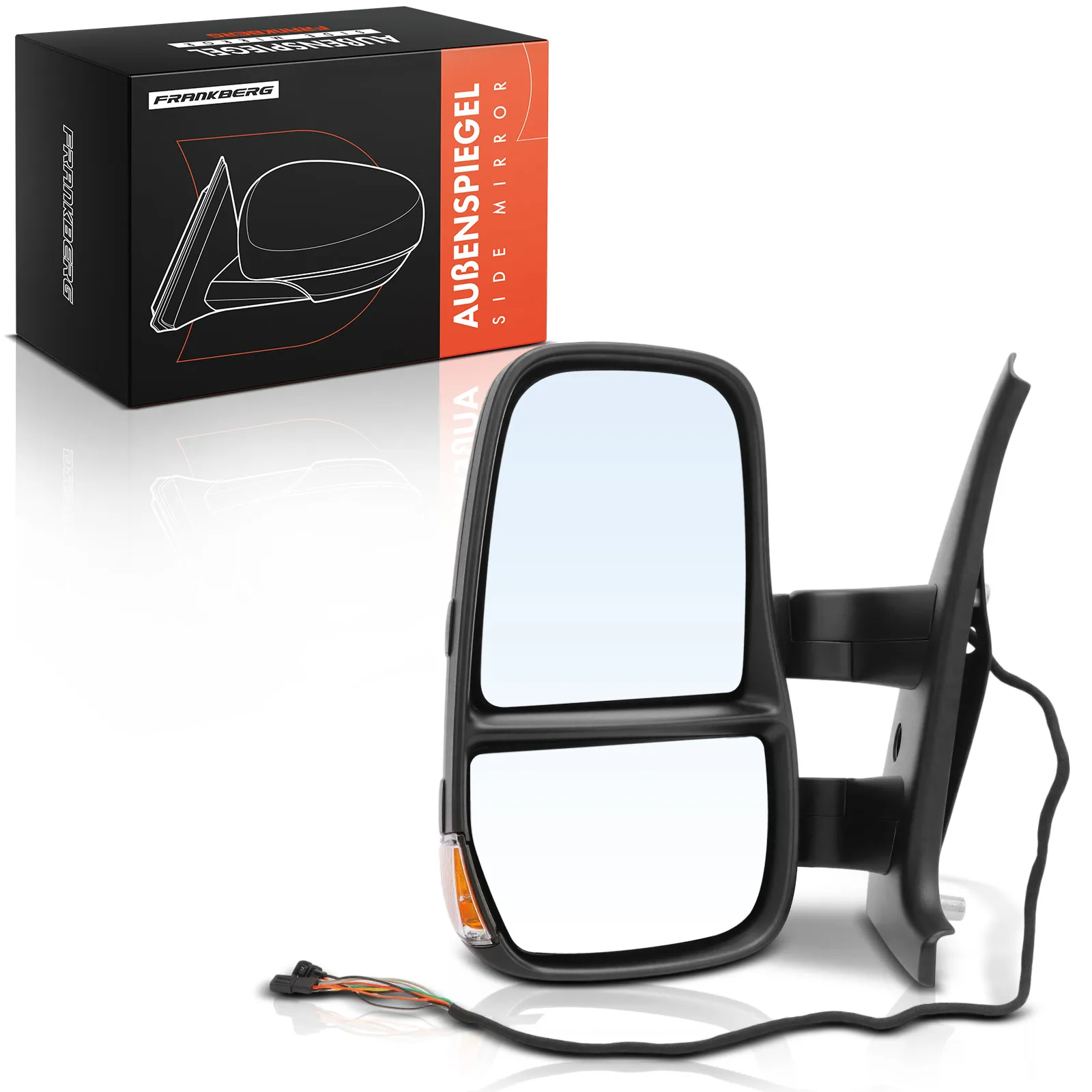 Frankberg 1x buitenspiegel links voor Iveco Daily IV Bus Box Platform/Chassis 3800404 3800412