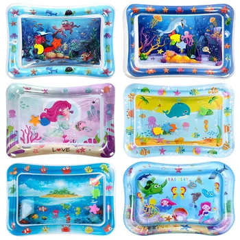 Tappetino da gioco per l'acqua per bambini Cuscino gonfiabil...