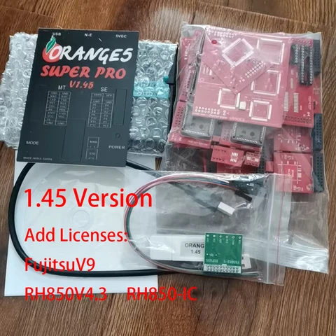 Orange5 V1.45 Добавьте новую лицензия OEM Orange 5 Super Programmer ECU Programmer Tool Добавить FujitsuV9 RH850V4.3 RH850-IC