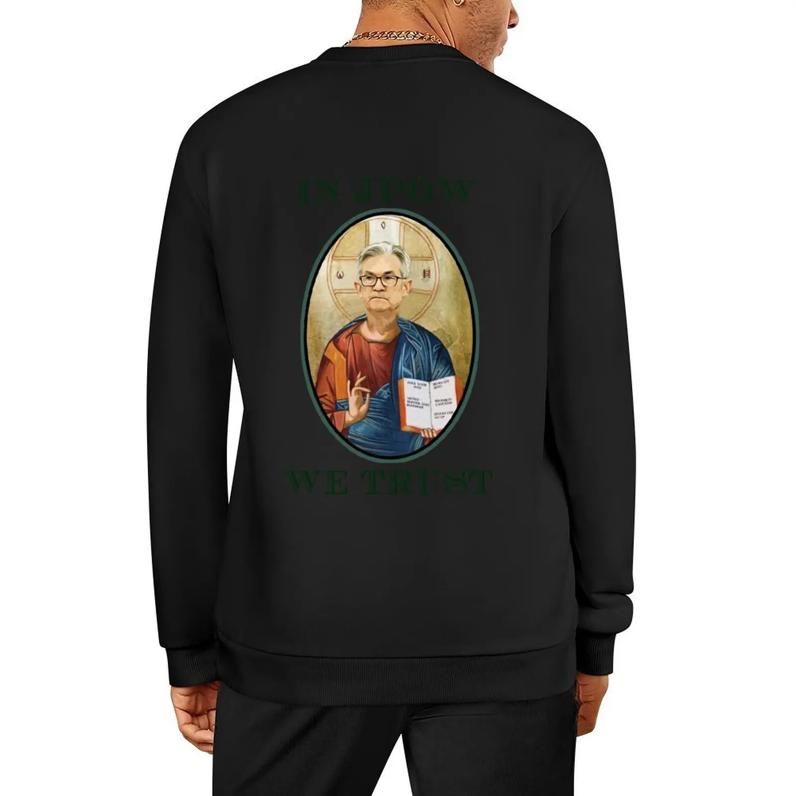 

IN JPOW WE TRUST Pullover autumn clothes anime clothing korean autumn clothes autumn jacket men men's sweatshirts