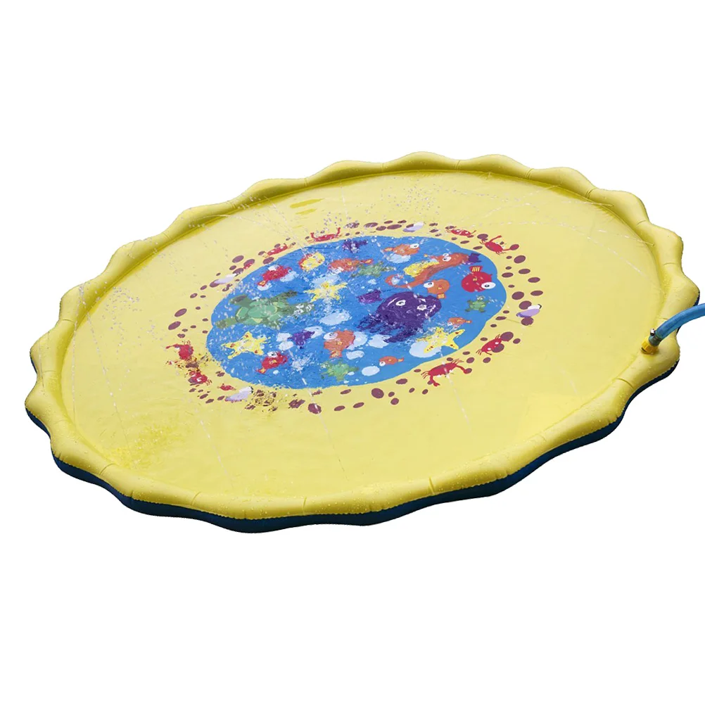 Aspersor de 170 Cm para almohadilla de pulverización, estera de juego inflable, estera inflable para niños, aspersores, juguetes al aire libre para niños, diversión en la piscina de verano