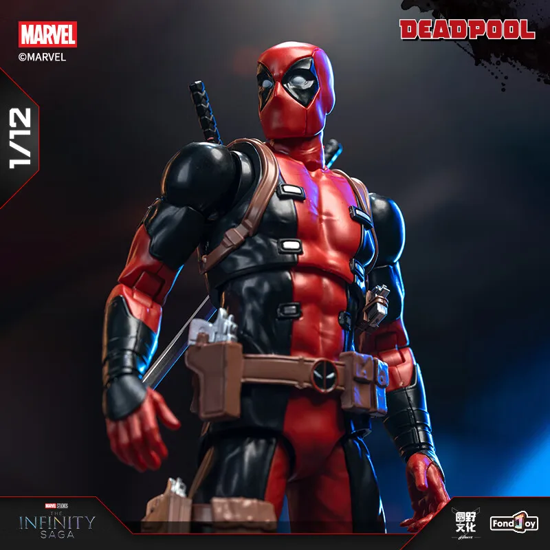 Fondjoy Original Deadpool Wolverine Friend X-Men Mutants Wilson Action Figure Assembled Movies Model Toys for Kids Gift