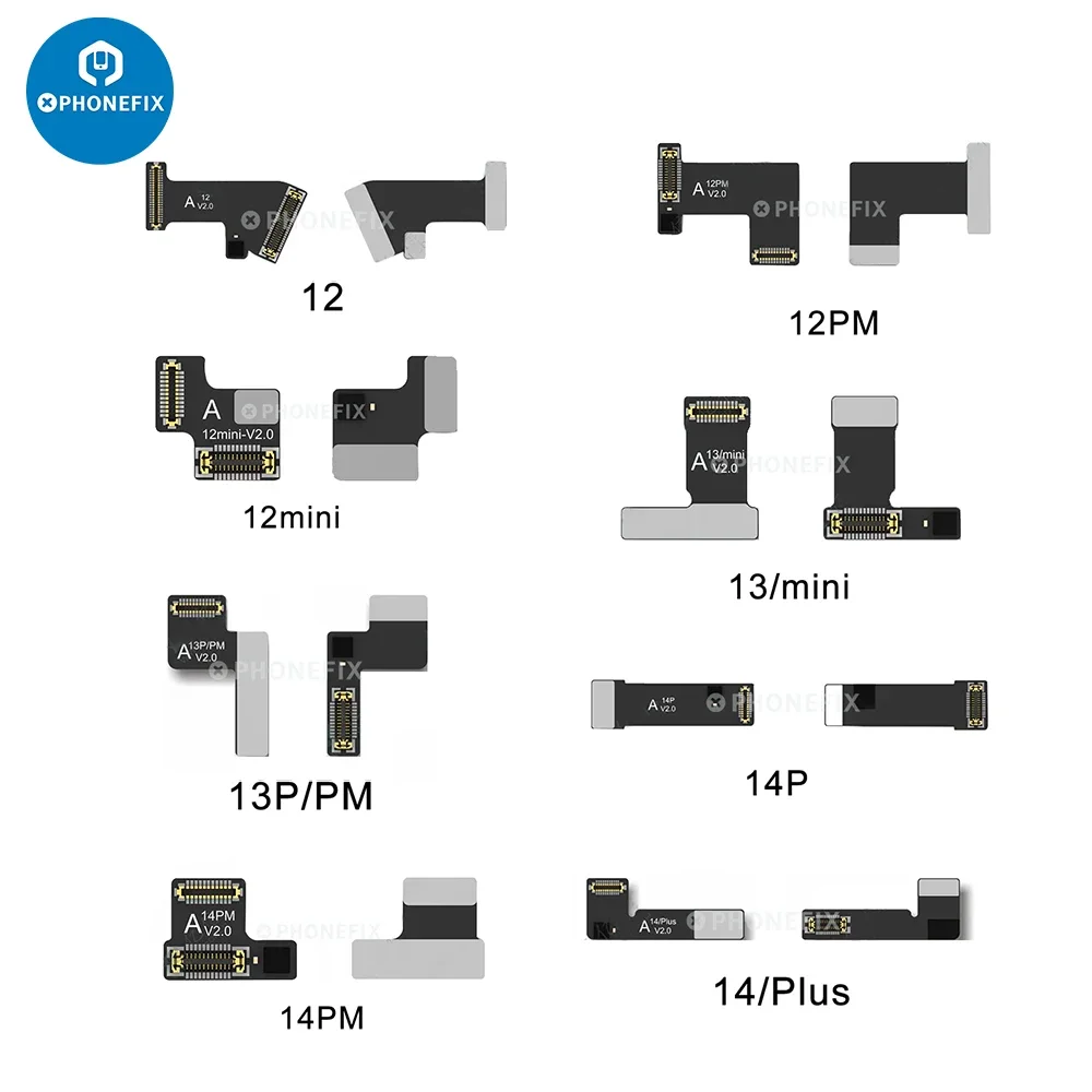 AY A108 Non-Removal Rear Camera Tag-on Camera Repair Board FPC Flex Cable For iPhone 12 13 14 ProMax Remove Unknown Part Message