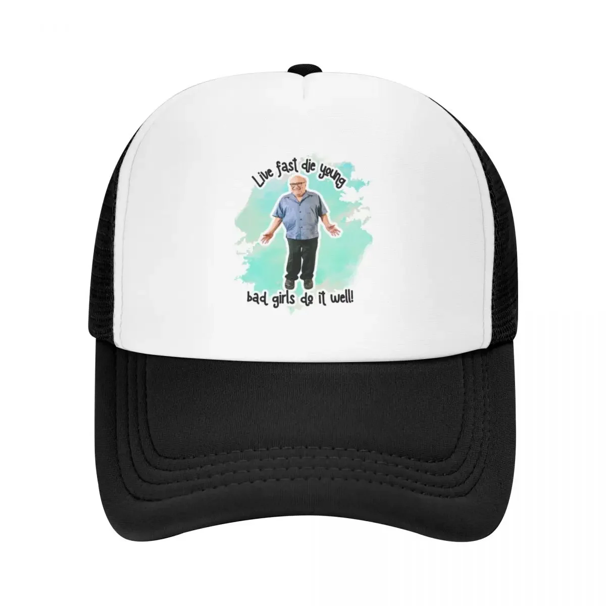 Live Fast, Die Young - Danny DeVito Baseball Cap Brand Man cap Hat Man Luxury Hat Beach party Hat Mens Caps Women's