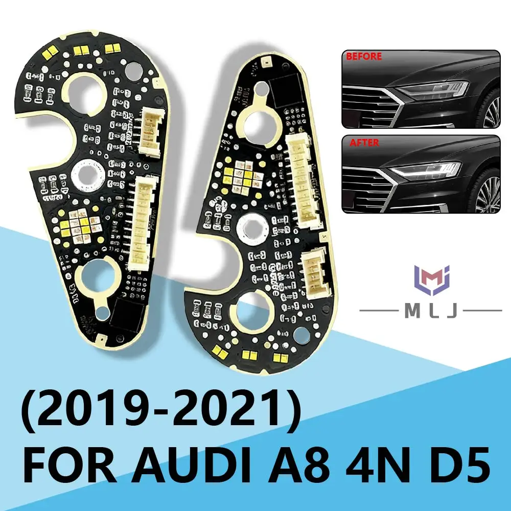 4n0998473a-4n0998474a-led-drl-ボードターンシグナルソースアウディ-a8-4n-d5-2019-2021-マトリックスヘッドランプチップ交換スペアパーツ