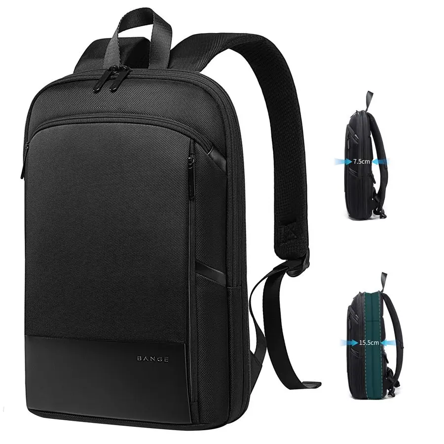 Slim Laptop Backpacks 17.3inch,Expandable Business Work Backpack for Men and Women Large