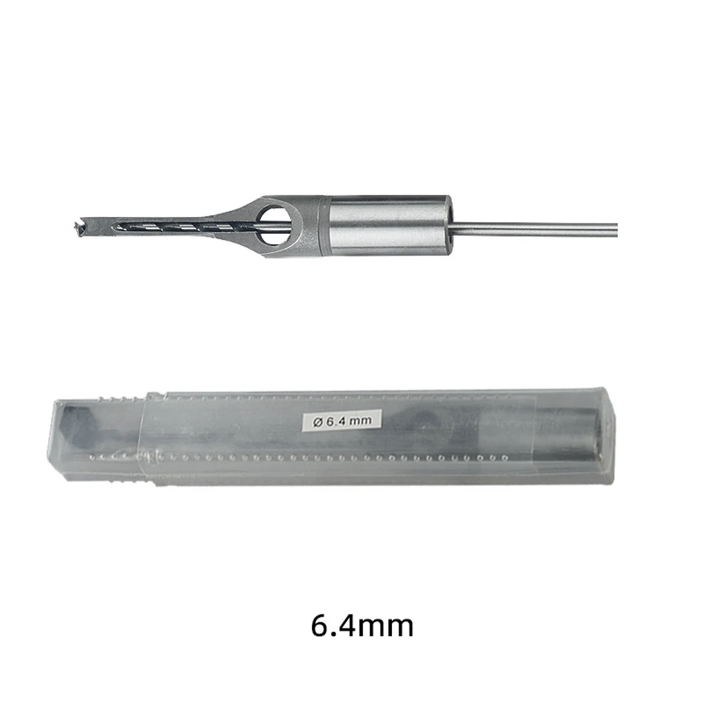 

Набор из 4 сверл для квадратных отверстий HSS, шнековые долота для пазов 6.4/8/9.5/12.7 мм, аксессуары для электроинструмента