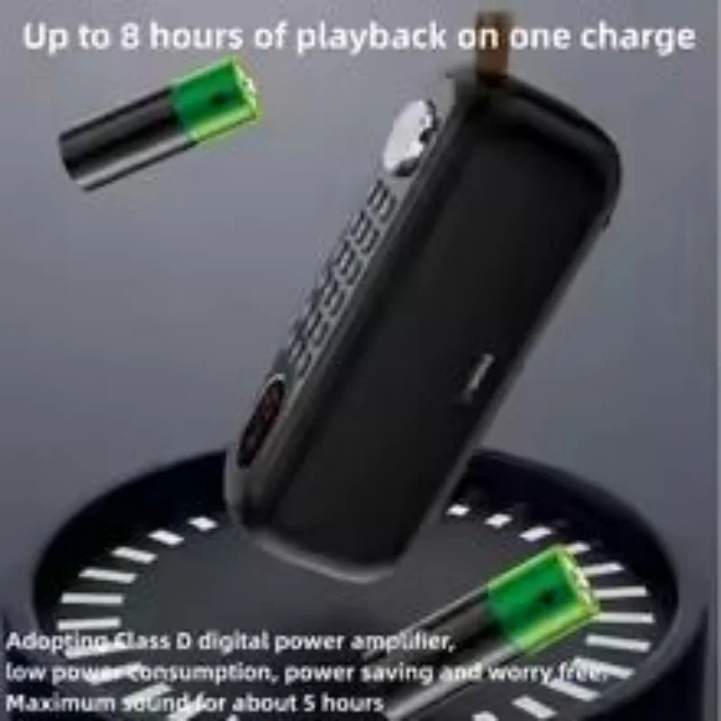 2025 SANSUI F76 سمّاعات بلوتوث مع تعزيز باس متعدد الوظائف ذاكرة نقطة التوقف راديو FM TF USB تشغيل ذاكرة نقطة التوقف