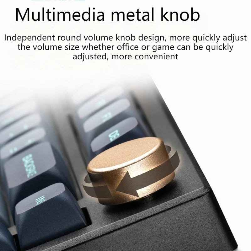 Vgn N75 Mechanical Keyboards Wired Tri-Mode 75% Arrangement Full Key Hot Swappable Gasket Structure Customized Gaming Keyboards