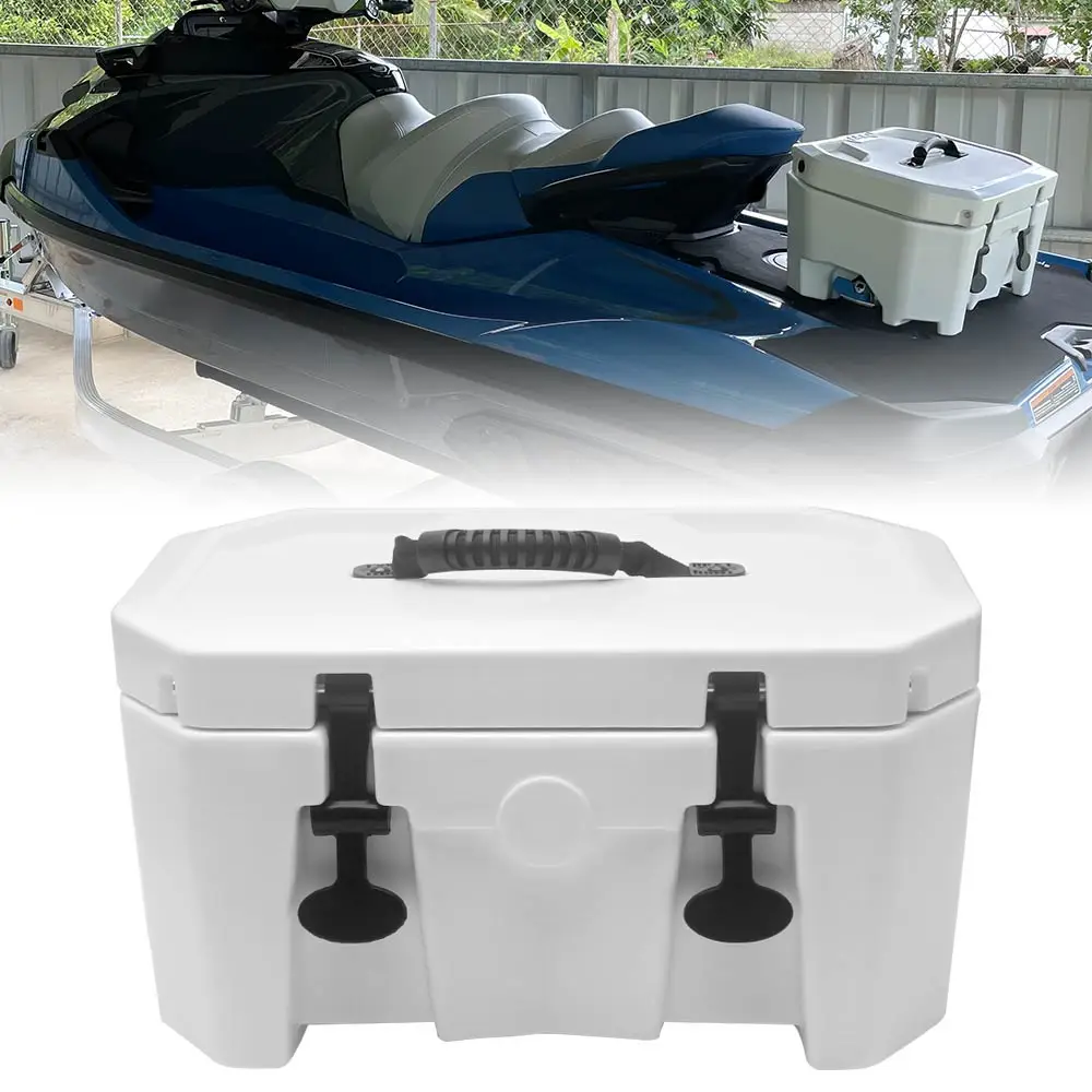 

Новый портативный холодильный контейнер объемом 11 л, совместимый с Sea-Doo 2018, Ski-Doo 2018–2019, Can-Am 2011–2025, LinQ 16" с быстрым креплением, белый цвет.