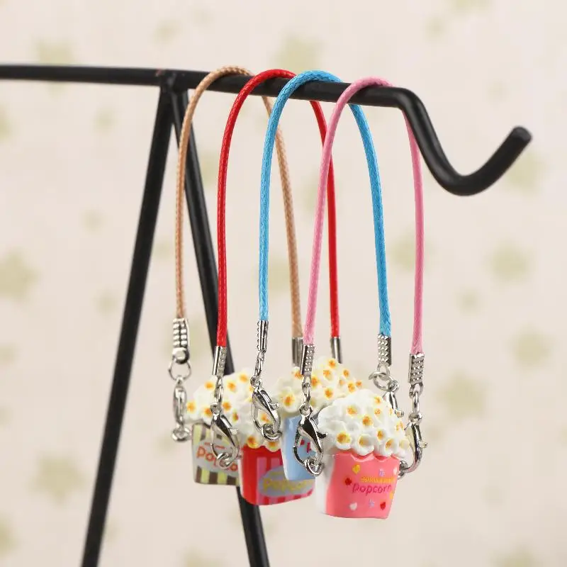 5 قطع من حقائب البوبكورن الصغيرة للدمى، إكسسوارات تعليق على الرقبة، زينة معلقة لبيت الدمى، ألعاب تزيين الدمى