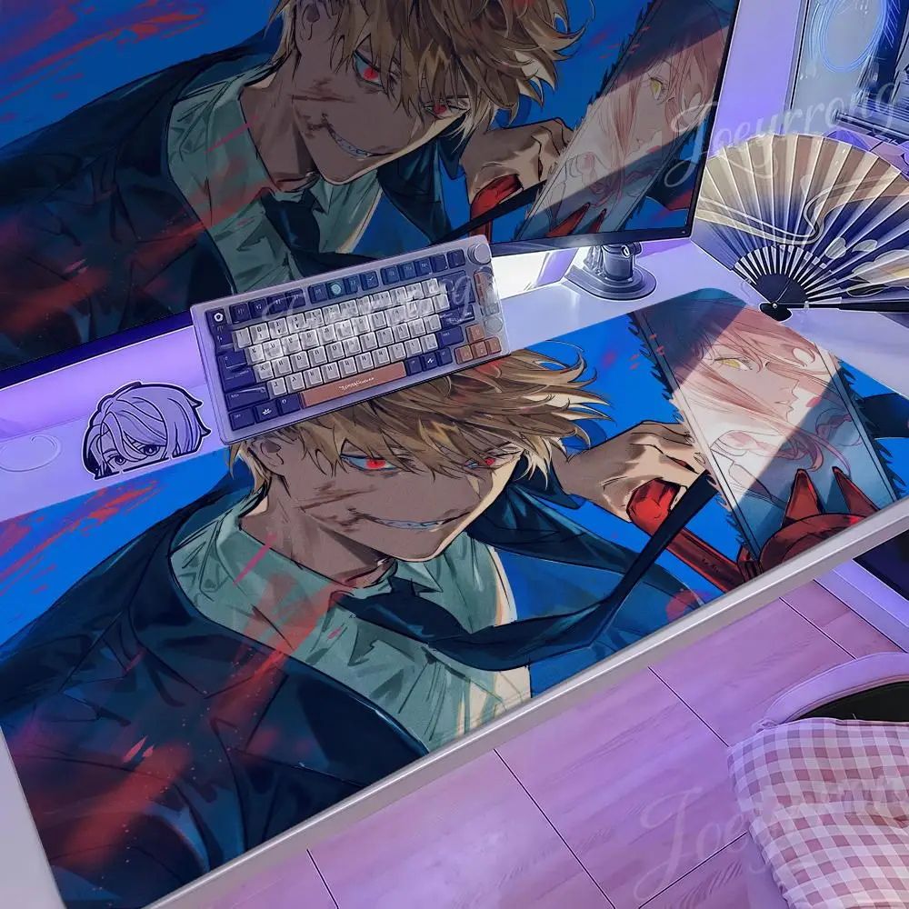 

Mouse Pad Hot Anime 1000x500 Taro Sakamoto Days XXL Large Gaming Non-slip Office Keyboard Mats Desk Mat Chainsaw Man