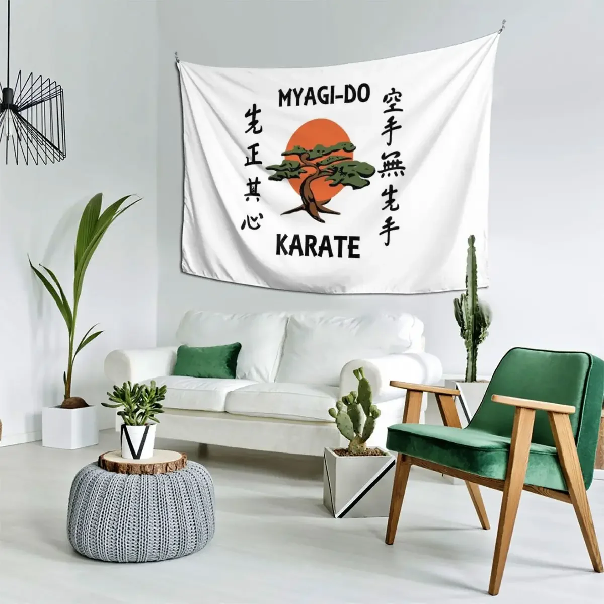 

Miyagi Do Karate Two Rules Tapestry Aesthetic Decoration Aesthetic Room Decoration Kawaii Room Decor Tapestry