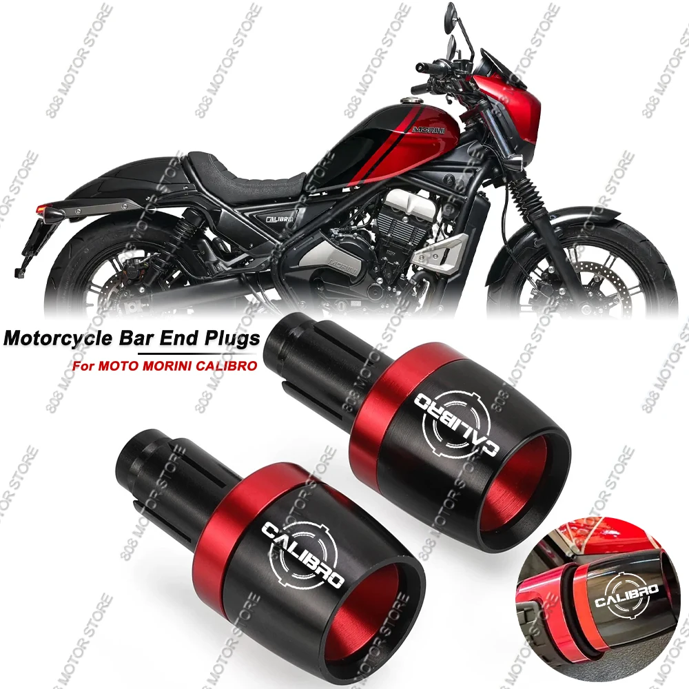 

For Moto Morini Calibro Universal 7/8" 22mm Motorcycle Bar End Plugs CNC Handlebar Caps