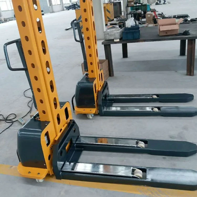 

Портативный электрический штабелер с самозагрузкой и автоматическим подъемом, грузоподъемность 500 кг