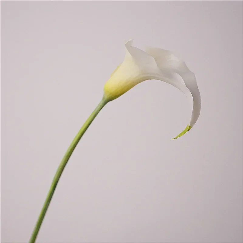 5Pcs Latex Calla Lily Real Touch Artificial Flowers Wedding Decor Bridal Bouquet Party Table Floral Arrangement Home Decorations