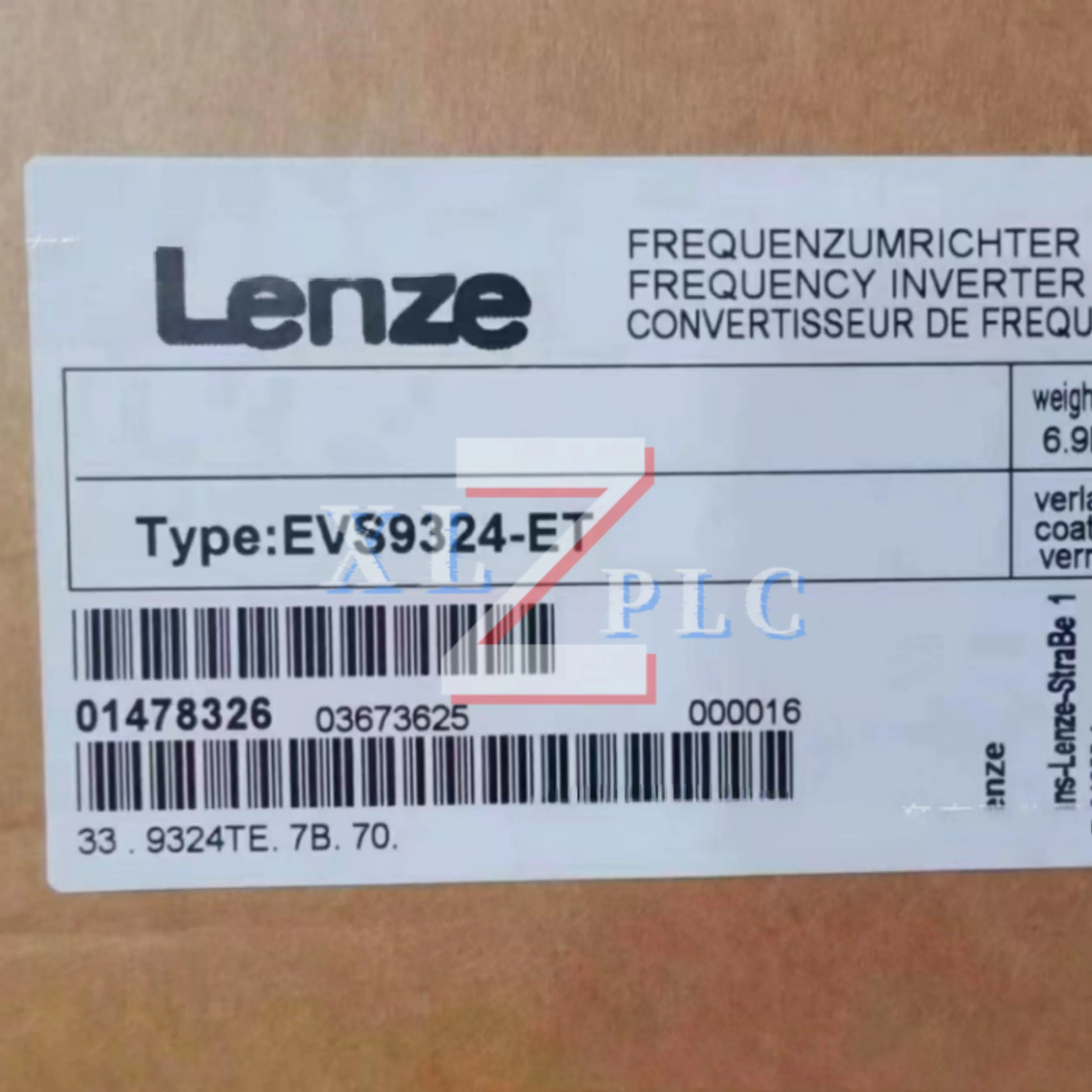 

frequency converter new in box EVS9324-ET EVS9324-EI EVS9324-EIV907 EVF9324-CVV003 EVF9324-EVV100 EVS9324-EK