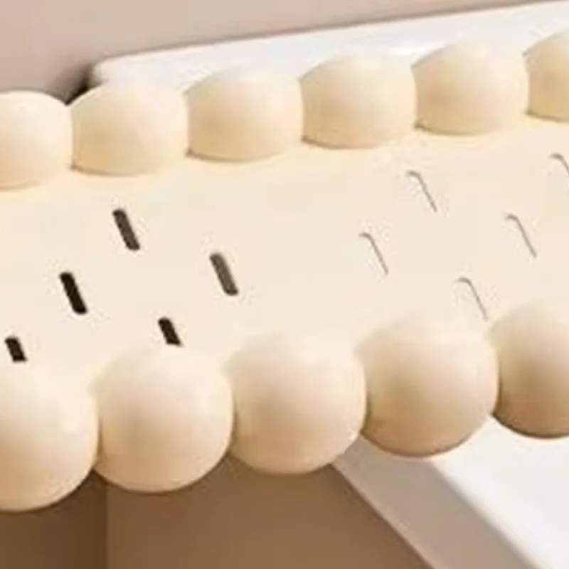 

Suction Cup Storage Rack No Drill Waterproof Wall Mounted Storage Shelf Push-to-Lock Vacuum Seal Organizer for Kitchen Bathroom