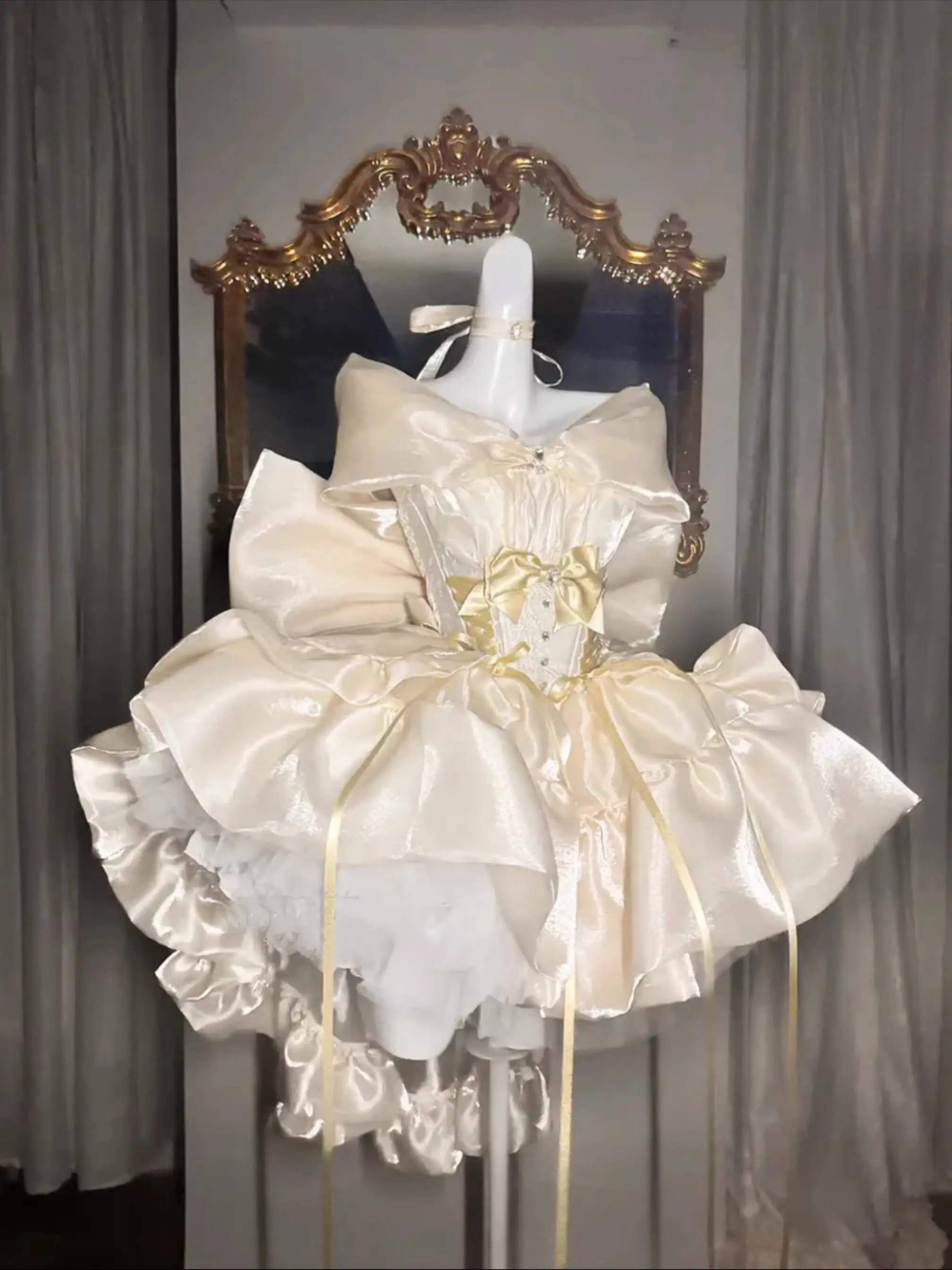 

New Birthday Battle Robe Party High-end Affordable Luxury Adult Formal Wear Princess Dress Fiesta Carnival Halloween Cosplay