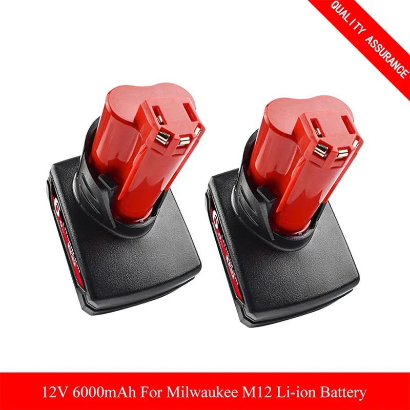 

New For Milwaukee Tool 12V Li-ion Battery,for Milwaukee M12 48-11-2440 48-11-2402 48-11-2411 48-11-2401 Screwdriver Battery