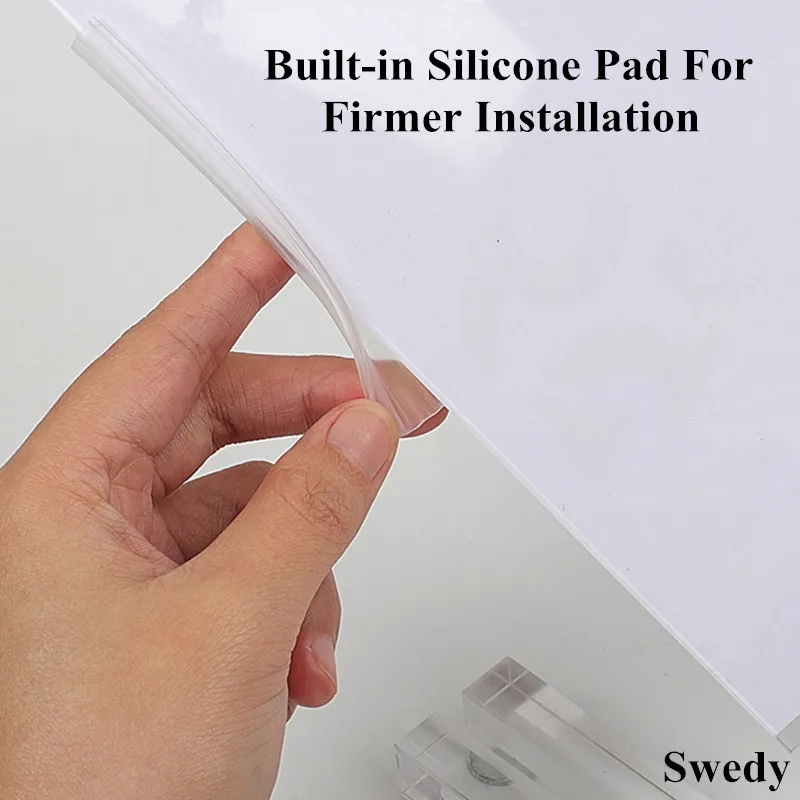 A4 210x297mm Magnetic Shelf Promotion Price Board Classification Billboards Acrylic Price Label Sign Holder Display Stand