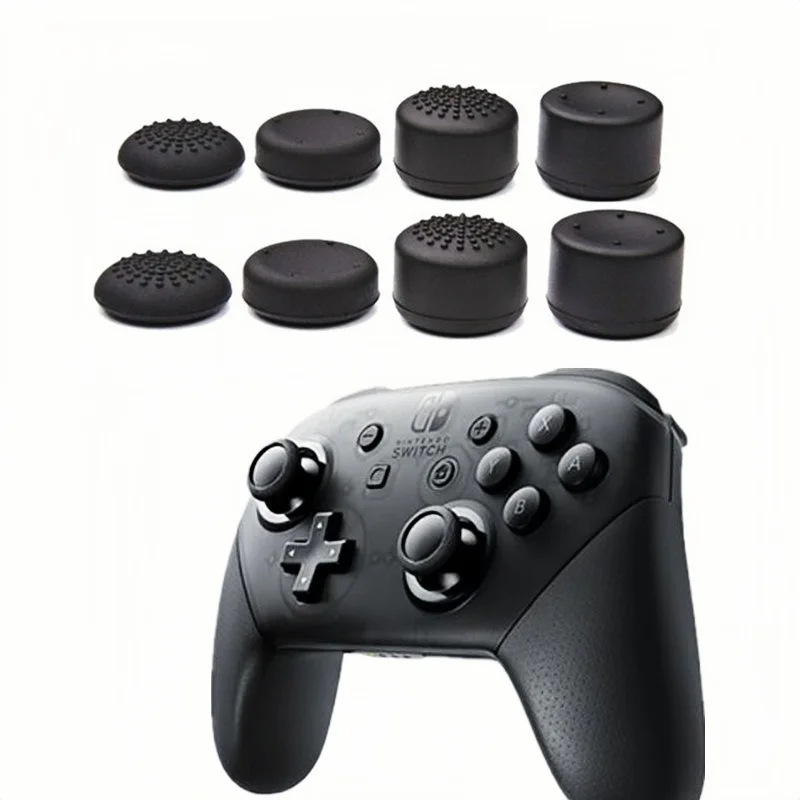 6-pces-8-pces-analogico-polegar-vara-tampa-de-aperto-para-playstation-5-ps5-ps4-ps3-xbox-serie-x-s-360-controlador-de-silicone-macio-tampas-antiderrapantes