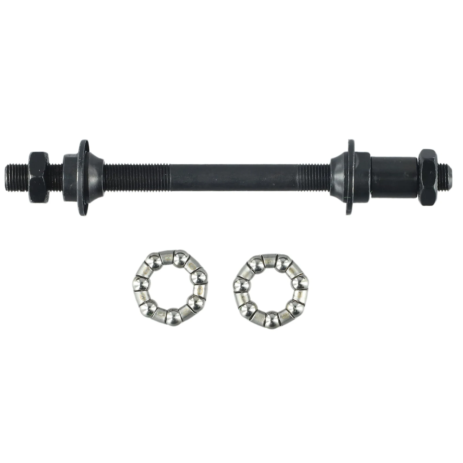 Fahrradachse Schnellspanner vorne hinten Fahrradachse Radnabe mit 25 mm Nabenlagern passend für Rennrad, Mountainbike, MTB – Detail 4