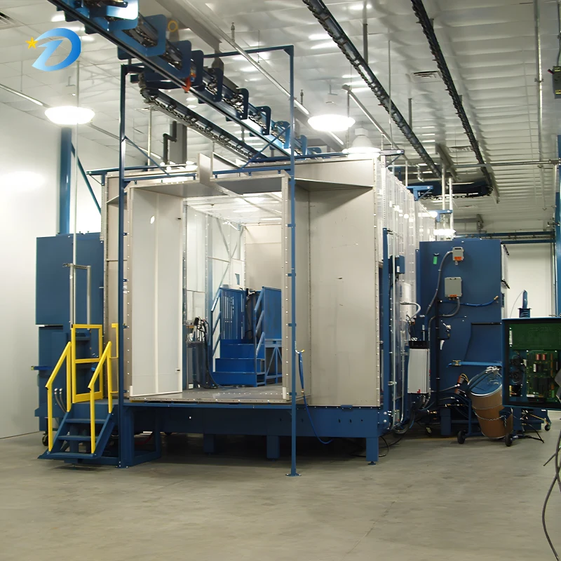 Vendite dirette in fabbrica del set completo di apparecchiature automatiche per la spruzzatura di polveri per uso domestico Linea automatica per spruzzatura di polveri