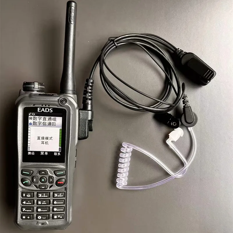 EADS THR880i TETRA جهاز اتصال لاسلكي احترافي مع سماعة رأس للاتصالات الهوائية #5