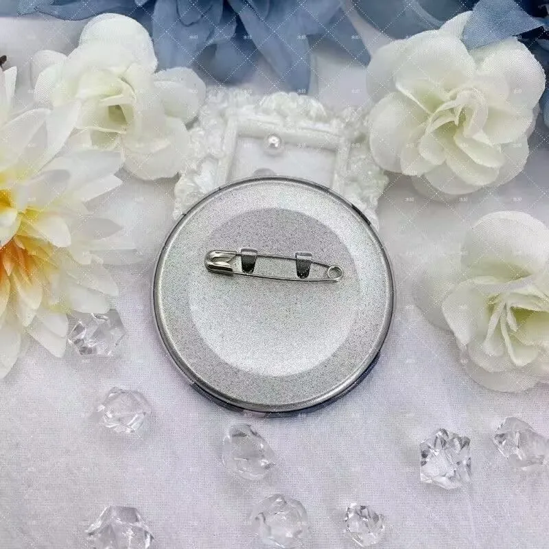 السماوية الرسمية Bestowal of Blessings "شارات الصفيح الطرفية أنيمي، "Xie Lian Flower City" دبابيس وشارات منقوشة ثنائية الأبعاد #4